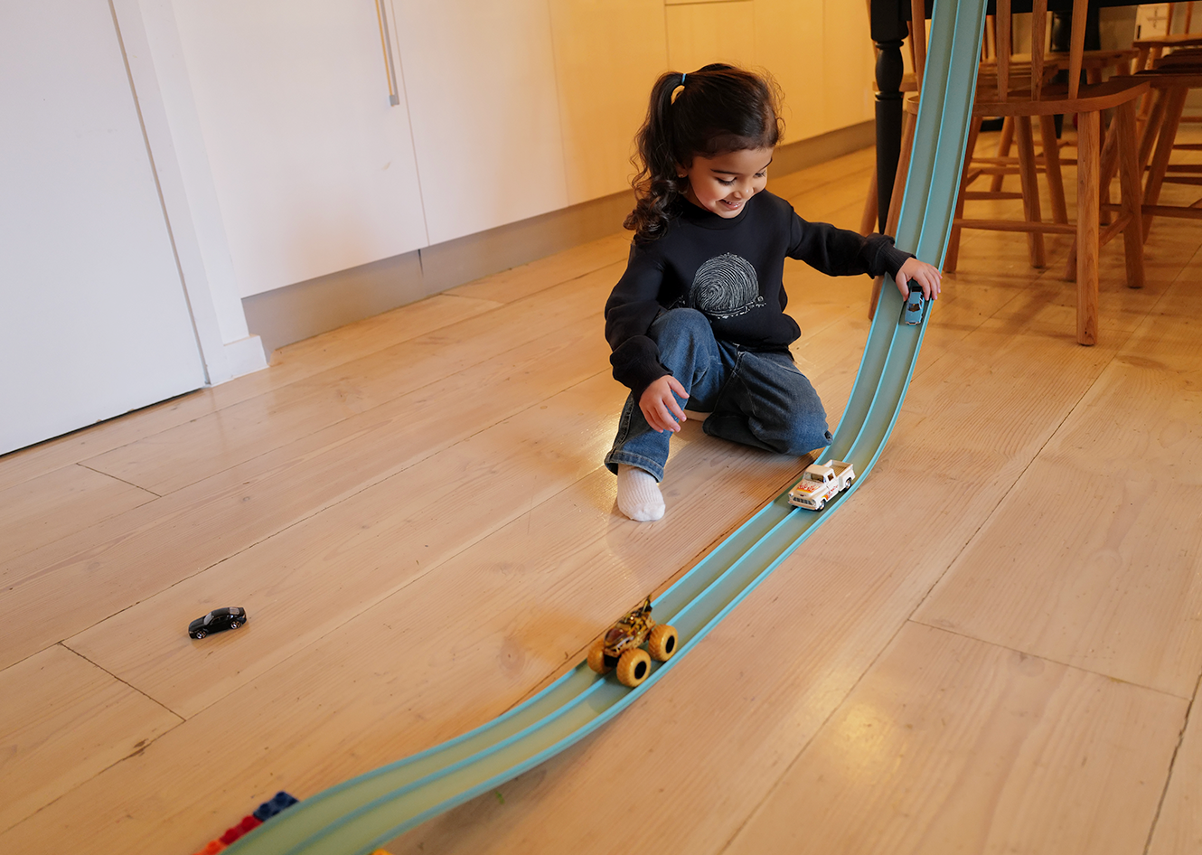 super circuit voiture piste pour voitures enroulable