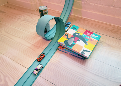 circuit voiture modulable enfant motricité fine Montessori